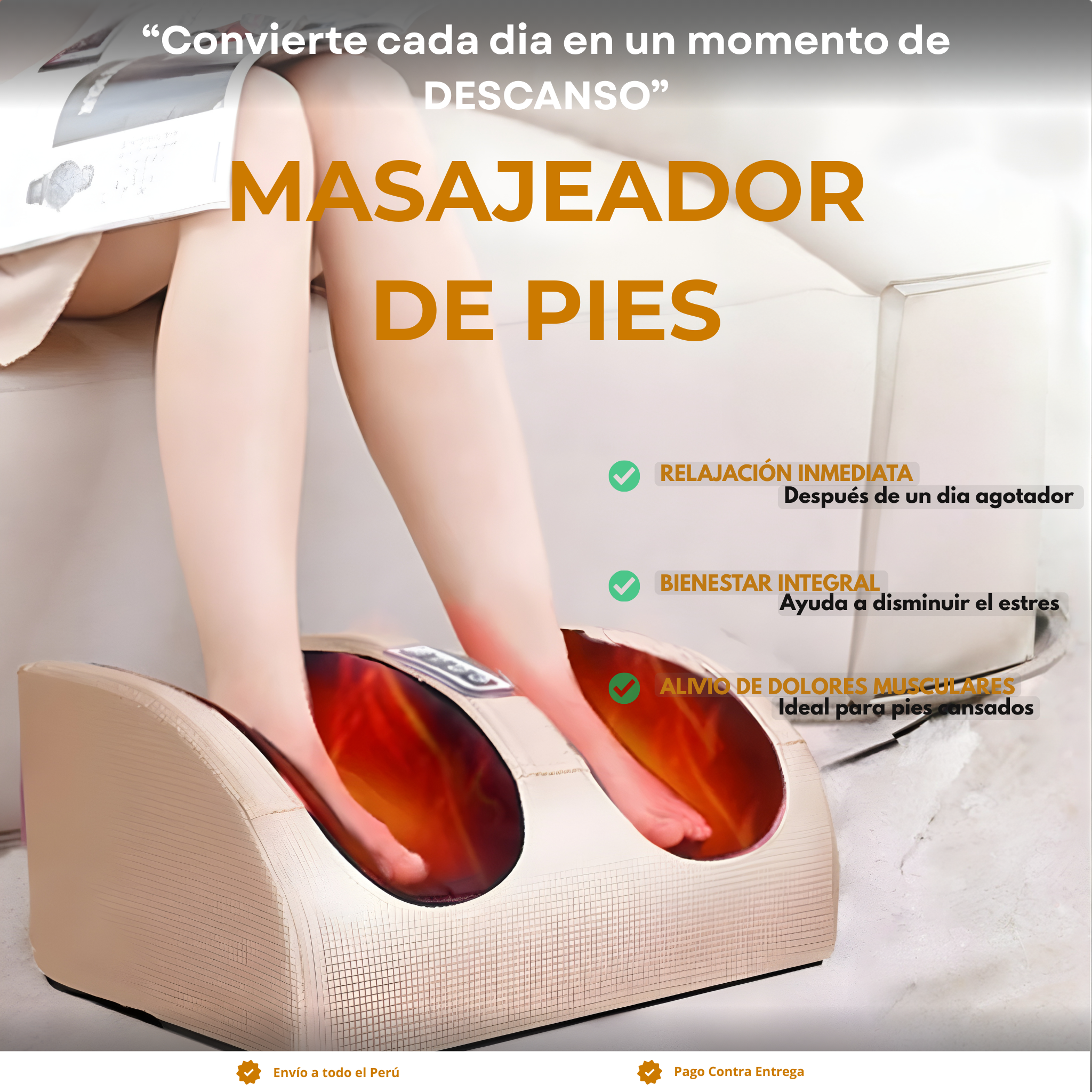 Masajeador de pies | Shiatsu